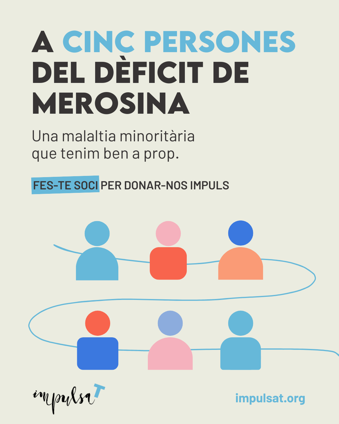A cinc persones del dèficit de merosina